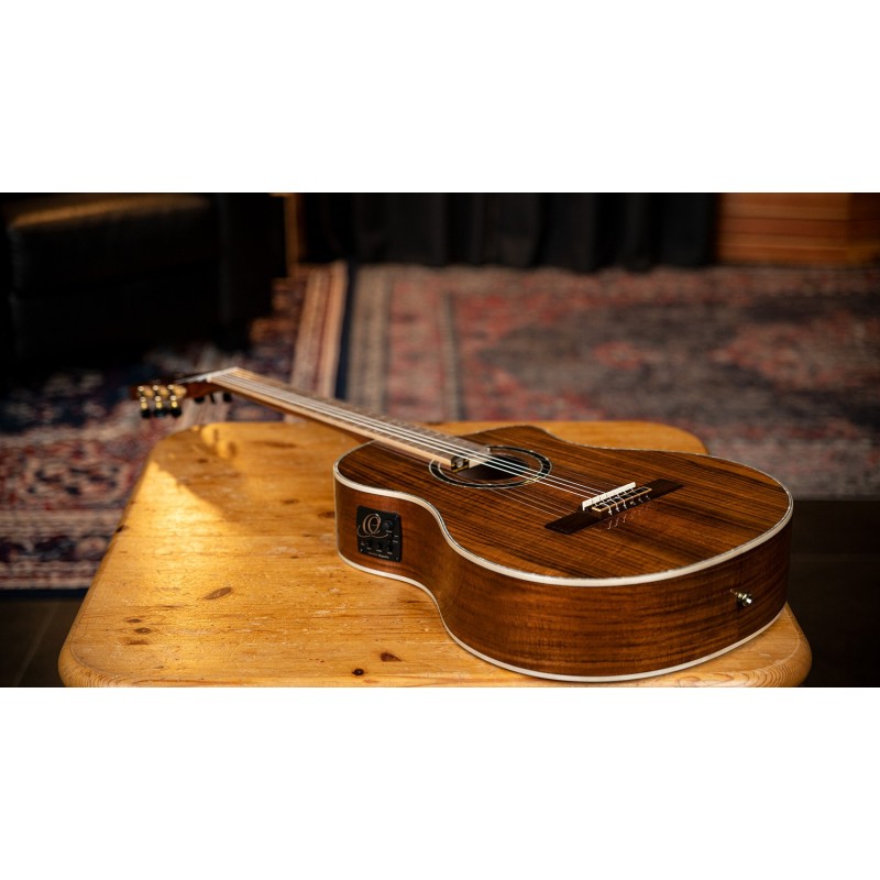 Ortega RCE30TH-ACA - Gitara elektro-klasyczna 4/4 30th Anniversary + pokrowiec - 5 - Gitary e-klasyczne - Ortega RCE30TH-ACA - G