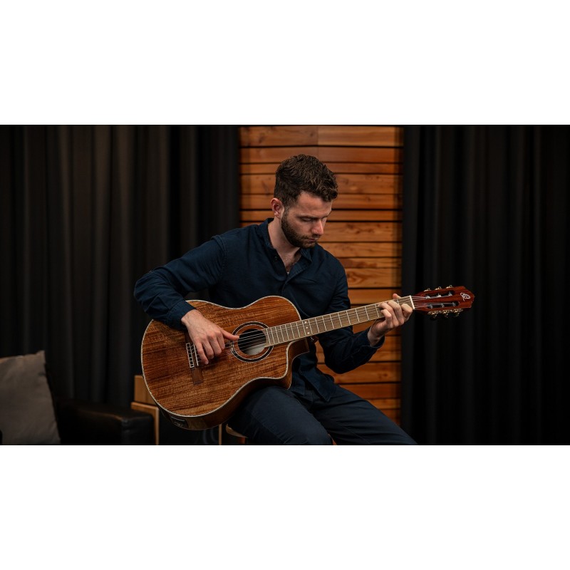 Ortega RCE30TH-ACA - Gitara elektro-klasyczna 4/4 30th Anniversary + pokrowiec - 6 - Gitary e-klasyczne - Ortega RCE30TH-ACA - G