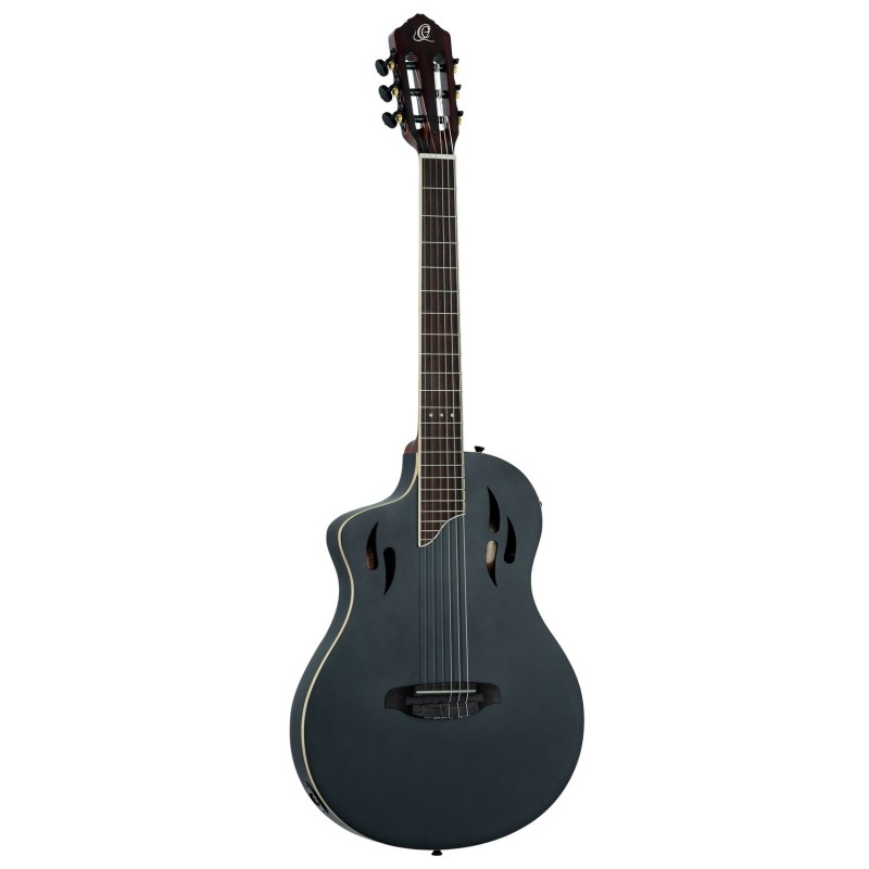Ortega RTPSTD-SBK-L - Gitara elektro-klasyczna leworęczna + pokrowiec - 3 - Gitary e-klasyczne - Ortega RTPSTD-SBK-L - Gitara el