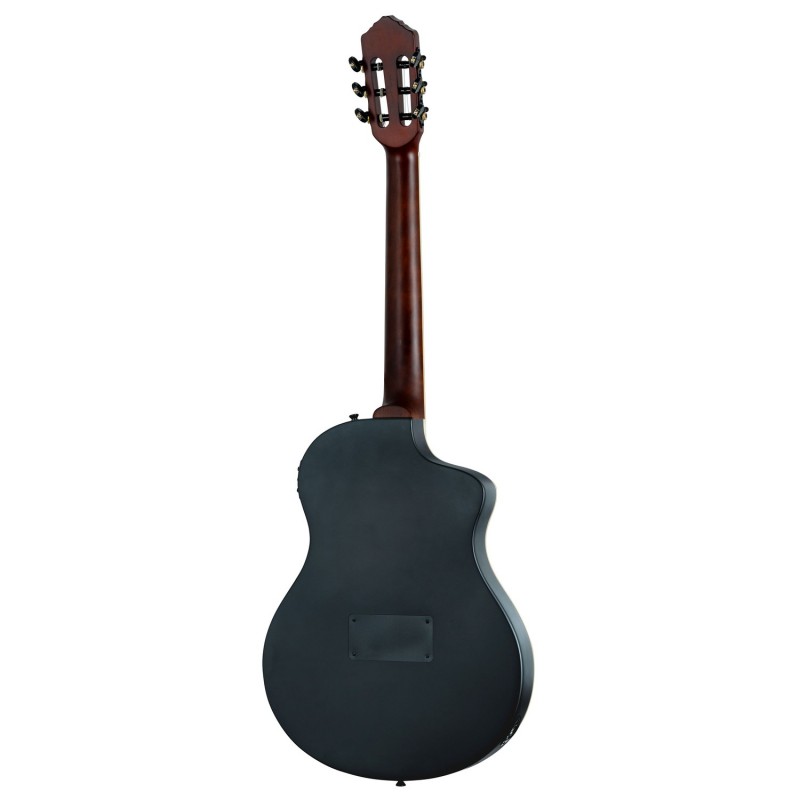 Ortega RTPSTD-SBK-L - Gitara elektro-klasyczna leworęczna + pokrowiec - 5 - Gitary e-klasyczne - Ortega RTPSTD-SBK-L - Gitara el
