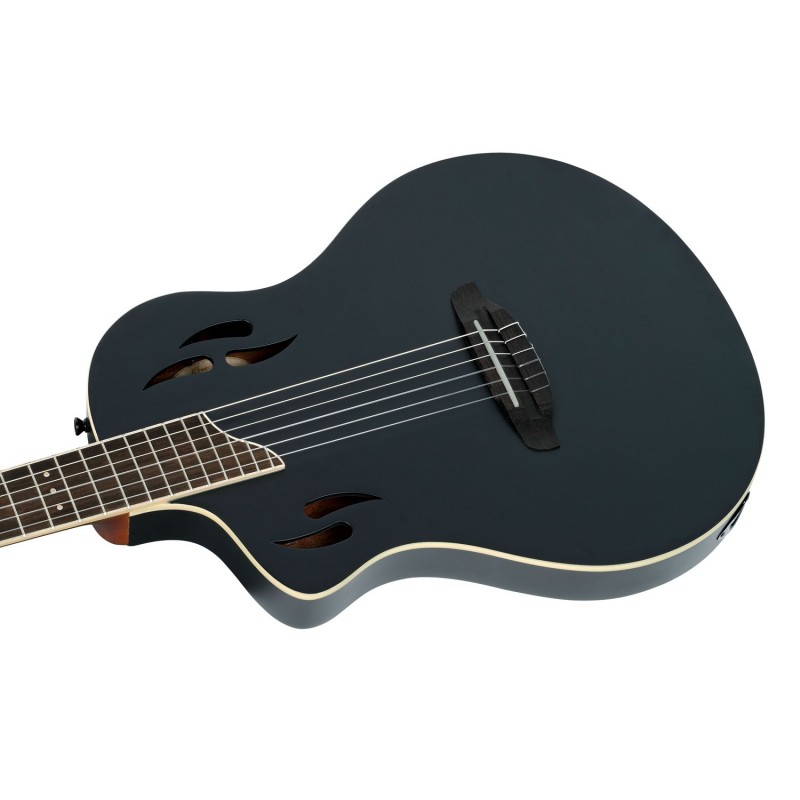 Ortega RTPSTD-SBK-L - Gitara elektro-klasyczna leworęczna + pokrowiec - 8 - Gitary e-klasyczne - Ortega RTPSTD-SBK-L - Gitara el