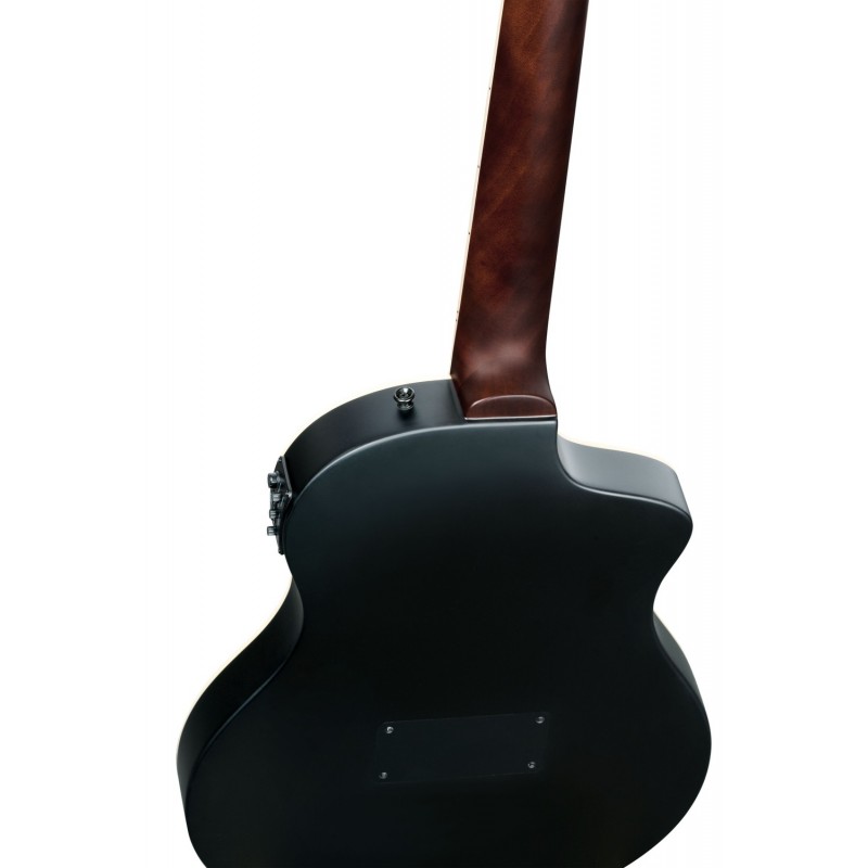 Ortega RTPSTD-SBK-L - Gitara elektro-klasyczna leworęczna + pokrowiec - 9 - Gitary e-klasyczne - Ortega RTPSTD-SBK-L - Gitara el