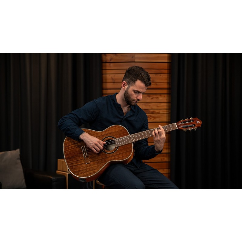 Ortega RE30TH-ACA - Gitara elektro-klasyczna 4/4 30th Anniversary + pokrowiec - 6 - Gitary e-klasyczne - Ortega RE30TH-ACA - Git