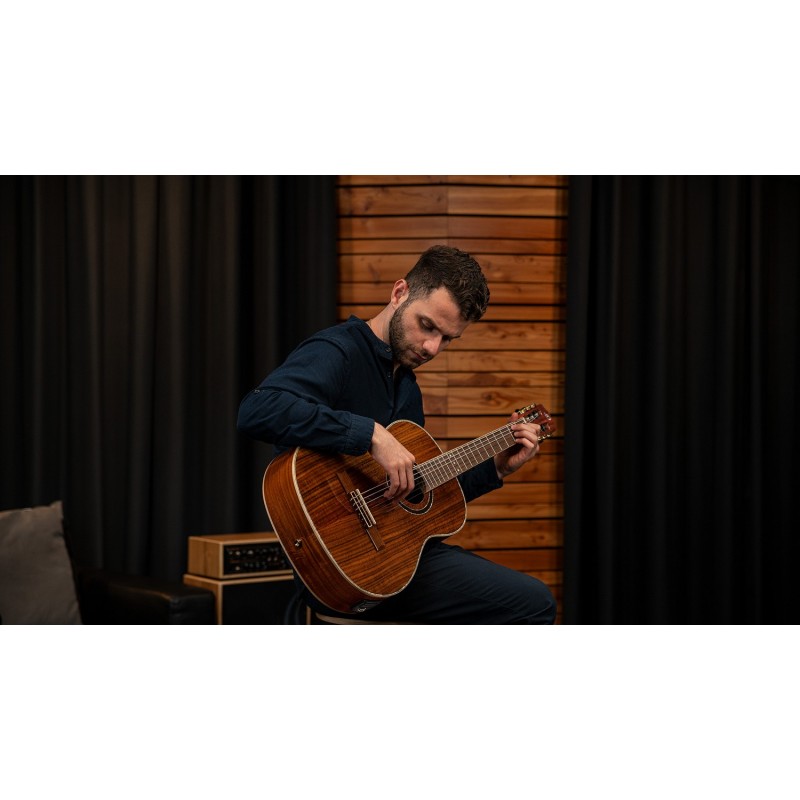 Ortega RE30TH-ACA - Gitara elektro-klasyczna 4/4 30th Anniversary + pokrowiec - 7 - Gitary e-klasyczne - Ortega RE30TH-ACA - Git