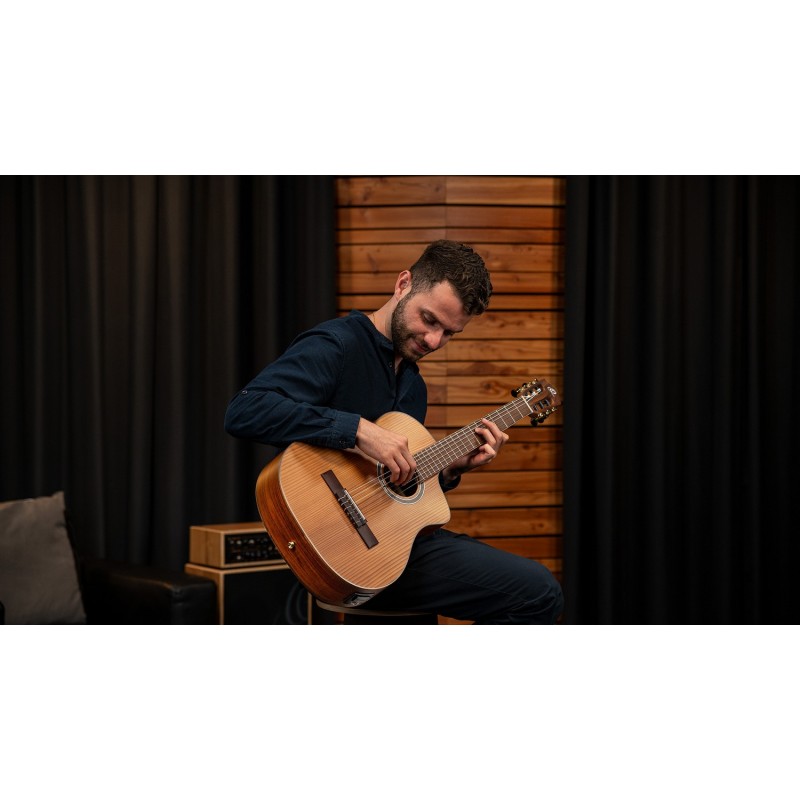 Ortega RCE23RO - Gitara klasyczna 4/4 Thermo + pokrowiec - 7 - Gitary klasyczne - Ortega RCE23RO - Gitara klasyczna 4/4 Thermo +