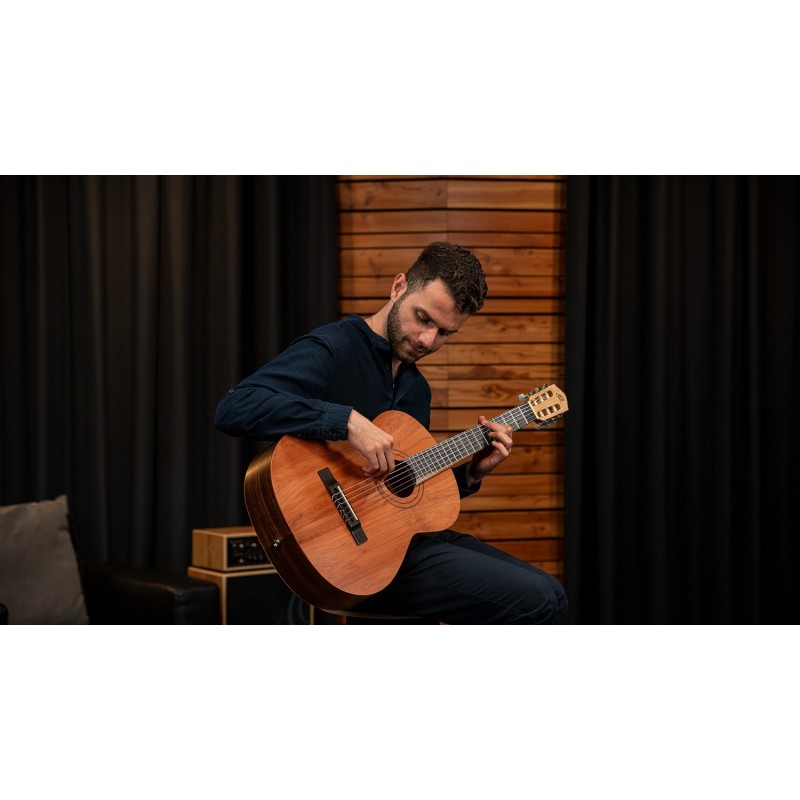 Ortega R16PC - Gitara klasyczna 4/4 Traditional + pokrowiec - 7 - Gitary klasyczne - Ortega R16PC - Gitara klasyczna 4/4 Traditi