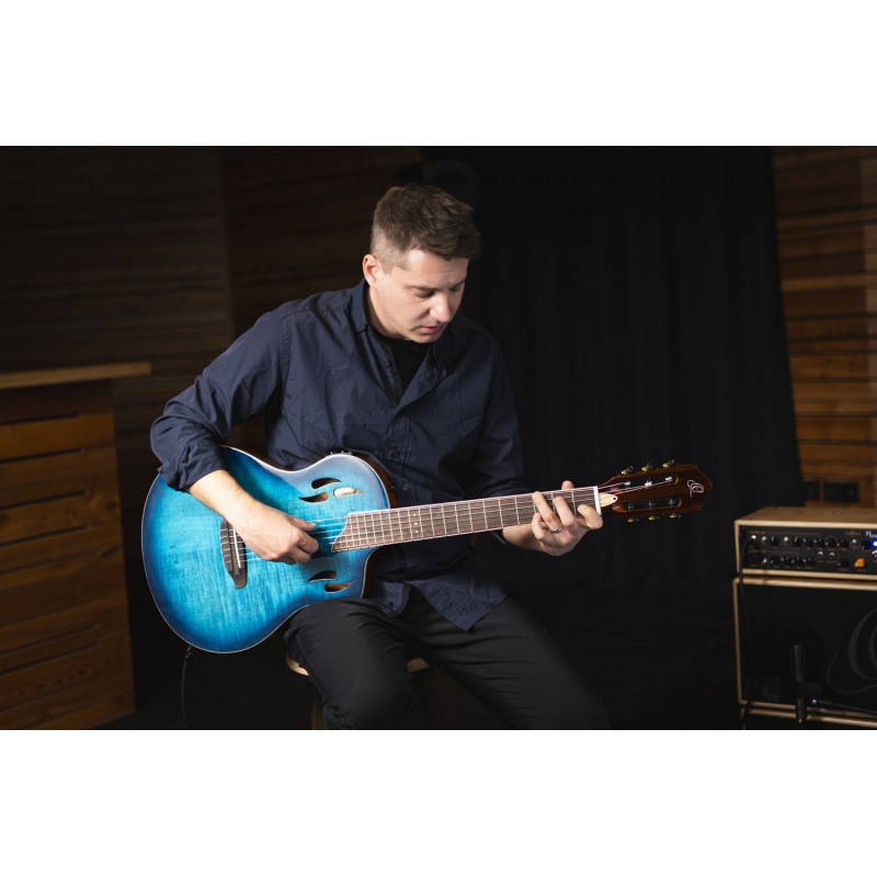 Ortega RTPDLX-FMA - Gitara elektro-klasyczna + pokrowiec - 3 - Gitary e-klasyczne - Ortega RTPDLX-FMA - Gitara elektro-klasyczna