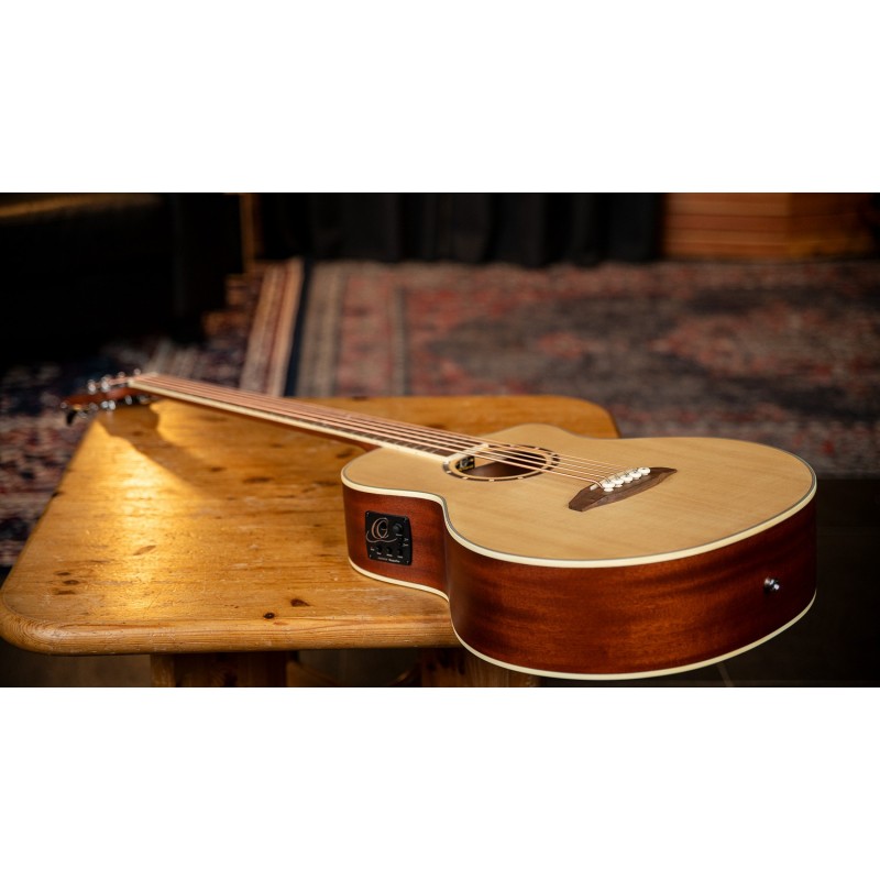 Ortega D7CE-5 - Bas akustyczny Deep Series 7 - 4 - Basy e-akustyczne - Ortega D7CE-5 - Bas akustyczny Deep Series 7