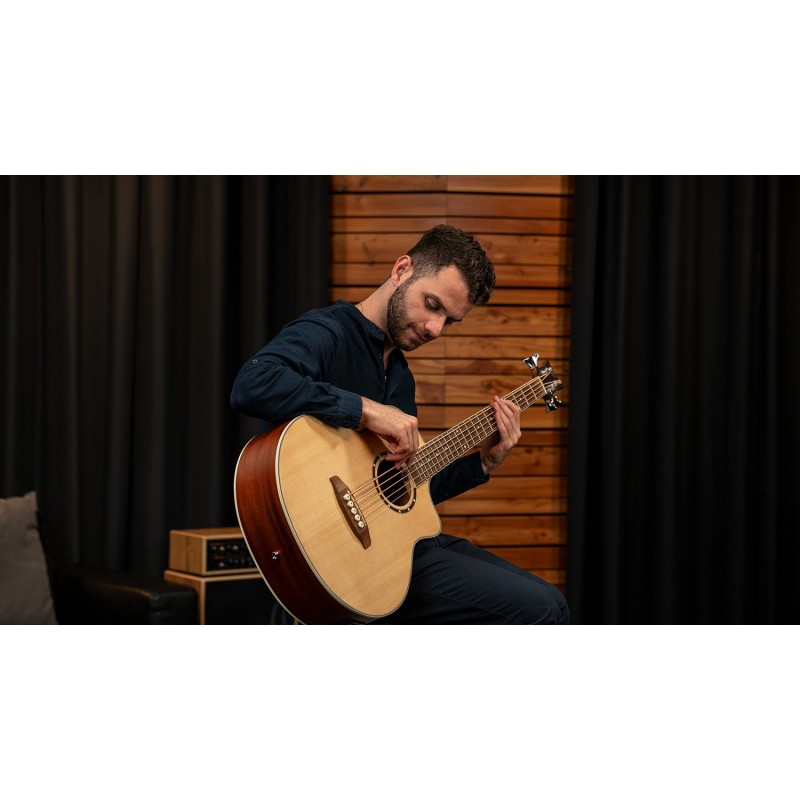 Ortega D7CE-5 - Bas akustyczny Deep Series 7 - 5 - Basy e-akustyczne - Ortega D7CE-5 - Bas akustyczny Deep Series 7