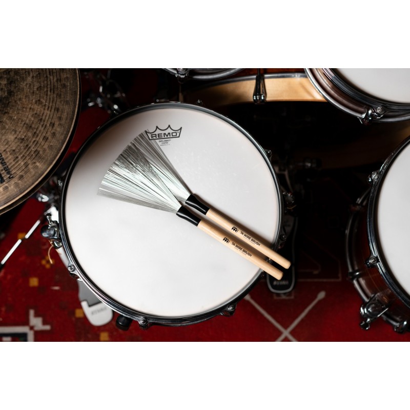 Meinl Stick & Brush SB302 - Miotełki do cajonu 7A Fixed Wire - 2 - Pałki perkusyjne - Meinl Stick & Brush SB302 - Miotełki do ca