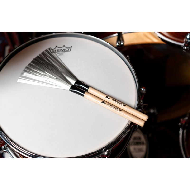 Meinl Stick & Brush SB302 - Miotełki do cajonu 7A Fixed Wire - 5 - Pałki perkusyjne - Meinl Stick & Brush SB302 - Miotełki do ca