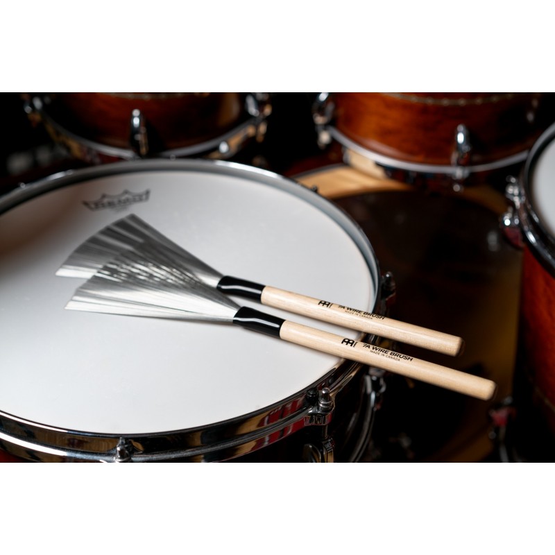 Meinl Stick & Brush SB302 - Miotełki do cajonu 7A Fixed Wire - 6 - Pałki perkusyjne - Meinl Stick & Brush SB302 - Miotełki do ca