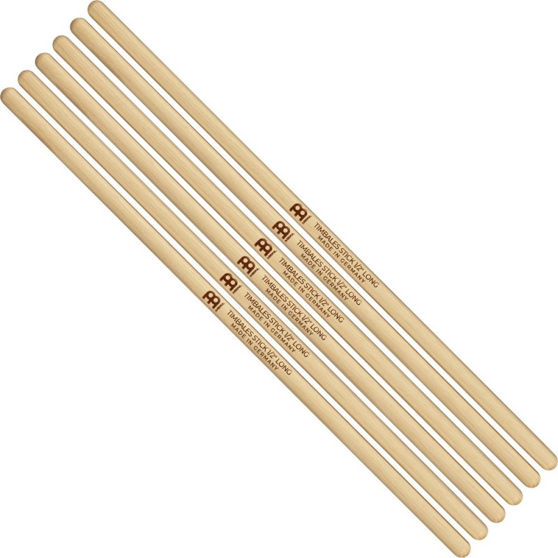 Meinl Stick & Brush SB126-3 - Pałki do timbalesów 1/2" (3-Pack) - 1 - Pałki perkusyjne - Meinl Stick & Brush SB126-3 - Pałki do 