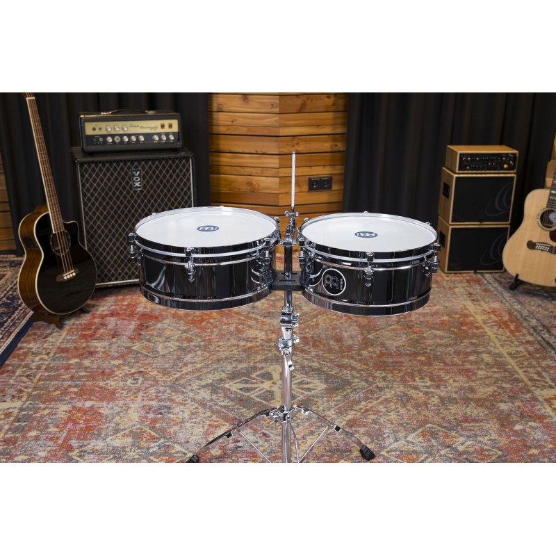Meinl Percussion MTS1415CH - Timbales 14" + 15" Marathon - 2 - Bębny Timbales - Meinl Percussion MTS1415CH - Timbales 14" + 15" 