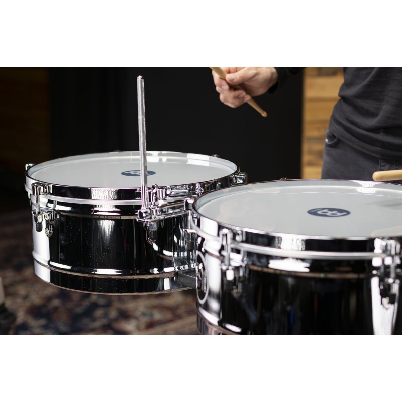 Meinl Percussion MTS1415CH - Timbales 14" + 15" Marathon - 7 - Bębny Timbales - Meinl Percussion MTS1415CH - Timbales 14" + 15" 