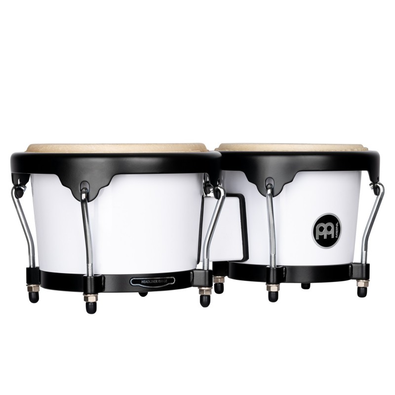Meinl Percussion HB50WH - Bongosy 6 1/2" + 7 1/2" - 7 - Bongosy - Meinl Percussion HB50WH - Bongosy 6 1/2" + 7 1/2"