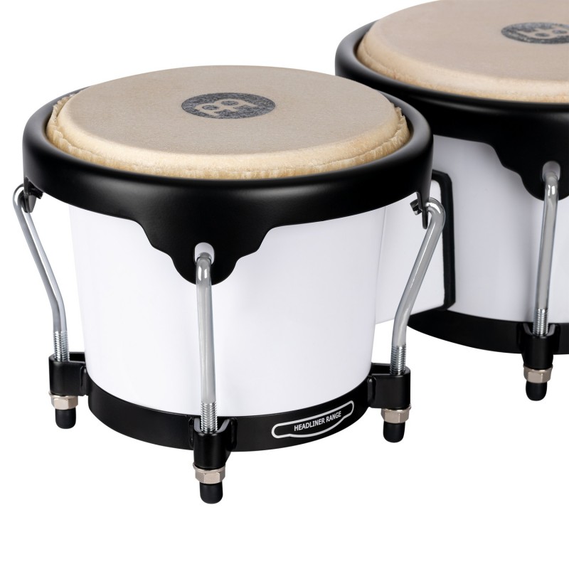 Meinl Percussion HB50WH - Bongosy 6 1/2" + 7 1/2" - 11 - Bongosy - Meinl Percussion HB50WH - Bongosy 6 1/2" + 7 1/2"