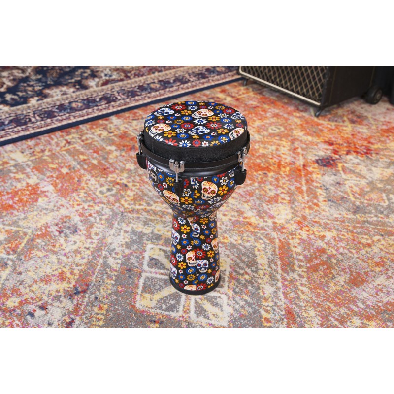 Meinl Percussion JD10DA-DH - Naciąg na Djembe 10" Day Of The Dead - 6 - Naciągi - Meinl Percussion JD10DA-DH - Naciąg na Djembe 