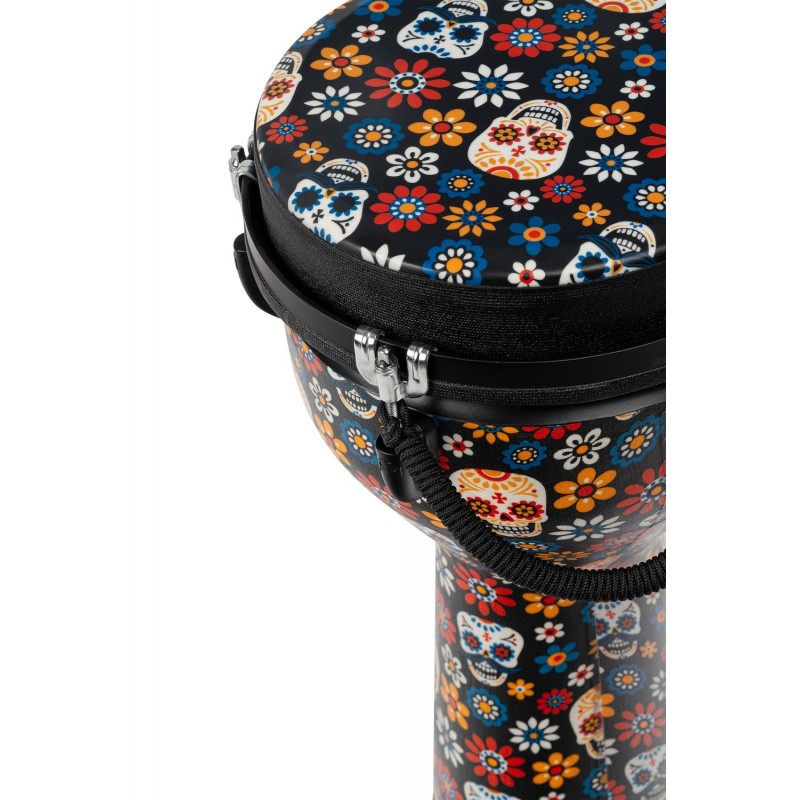 Meinl Percussion JD10DA-DH - Naciąg na Djembe 10" Day Of The Dead - 10 - Naciągi - Meinl Percussion JD10DA-DH - Naciąg na Djembe