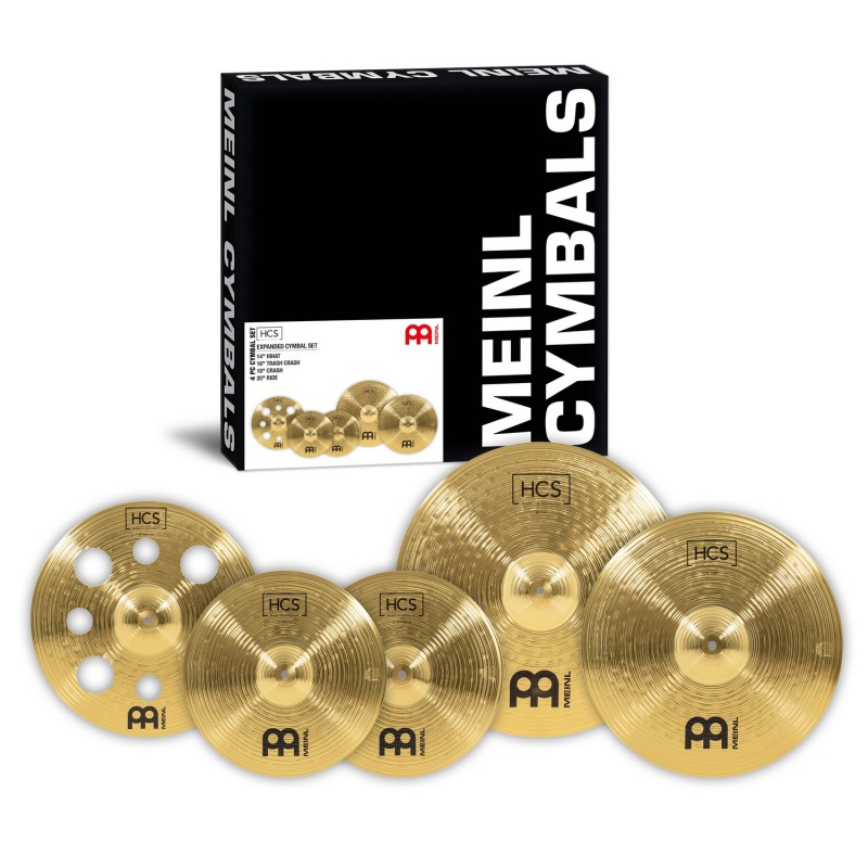Meinl Cymbals HCS14161820 - Zestaw talerzy perkusyjnych HCS Expanded - 1 - Komplety talerzy perkusyjnych - Meinl Cymbals HCS1416