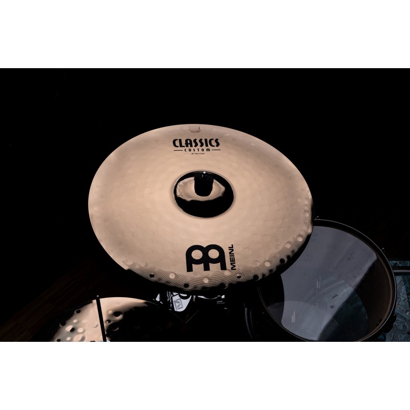 Meinl Cymbals CC18TC-B - Talerz perkusyjny typu Crash 18" Classics Custom Brilliant Thin - 2 - Crash - Meinl Cymbals CC18TC-B - 