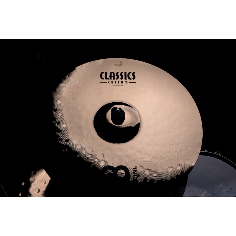 Meinl Cymbals CC18TC-B - Talerz perkusyjny typu Crash 18" Classics Custom Brilliant Thin - 5 - Crash - Meinl Cymbals CC18TC-B - 
