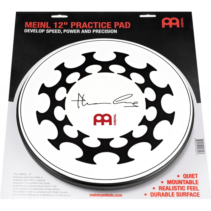 Meinl Cymbals MPP-12-TL - Pad perkusyjny ćwiczeniowy 12" Thomas Lang - 10 - Pady perkusyjne - Meinl Cymbals MPP-12-TL - Pad perk