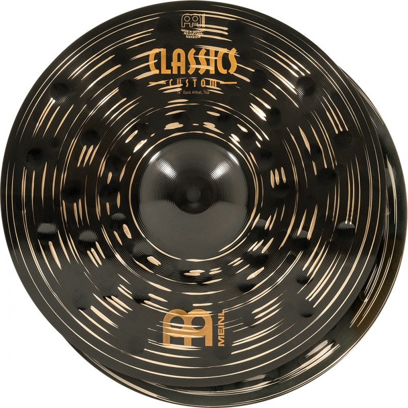 Meinl Cymbals CCD-CS2 - Zestaw talerzy perkusyjnych Classics Custom Dark - 5 - Komplety talerzy perkusyjnych - Meinl Cymbals CCD
