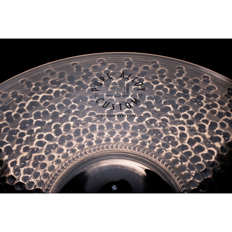Meinl Cymbals PAC20MHC - Talerz perkusyjny typu Crash 20" Pure Alloy Custom Medium Heavy - 2 - Crash - Meinl Cymbals PAC20MHC - 