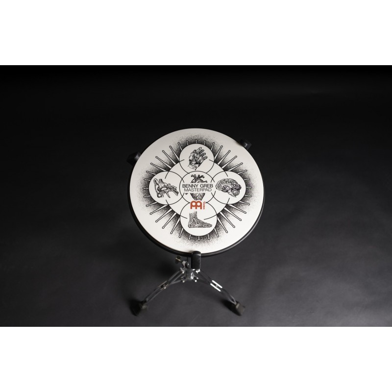Meinl Cymbals MPP-12-BG - Pad perkusyjny ćwiczeniowy 12" Benny Greb Masterpad - 2 - Pady perkusyjne - Meinl Cymbals MPP-12-BG - 