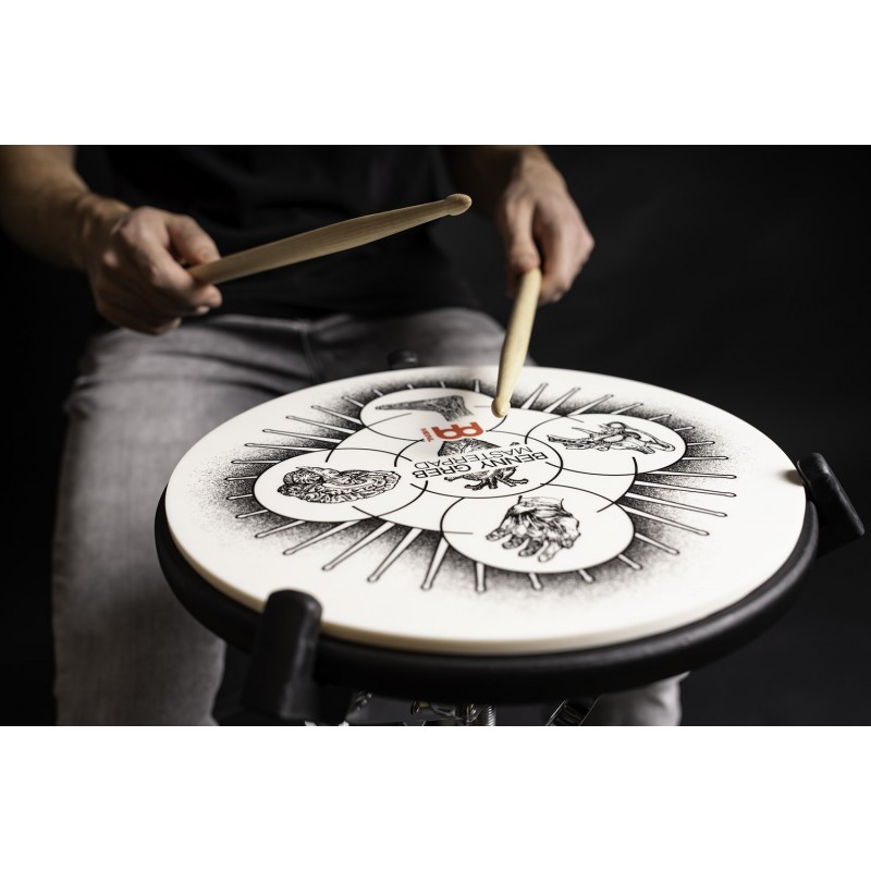 Meinl Cymbals MPP-12-BG - Pad perkusyjny ćwiczeniowy 12" Benny Greb Masterpad - 5 - Pady perkusyjne - Meinl Cymbals MPP-12-BG - 