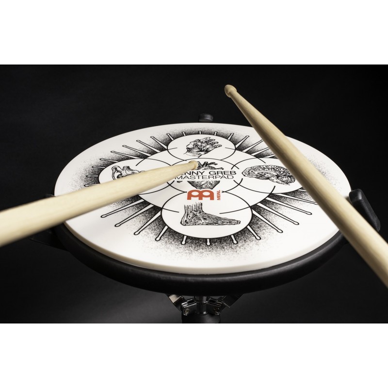 Meinl Cymbals MPP-12-BG - Pad perkusyjny ćwiczeniowy 12" Benny Greb Masterpad - 7 - Pady perkusyjne - Meinl Cymbals MPP-12-BG - 