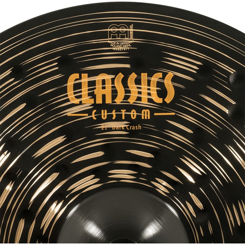 Meinl Cymbals CC21DAC - Talerz perkusyjny typu Crash 21" Classics Custom Dark - 6 - Crash - Meinl Cymbals CC21DAC - Talerz perku