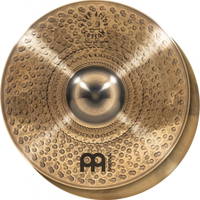 Meinl Cymbals PAC-CS1 - Zestaw talerzy perkusyjnych Pure Alloy Custom - 4 - Komplety talerzy perkusyjnych - Meinl Cymbals PAC-CS