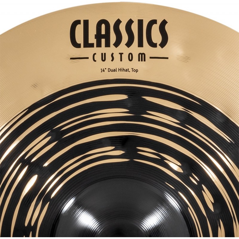 Meinl Cymbals CC14DUH - Talerz perkusyjny typu Hi-hat Classics Custom Dual - 7 - Hi-hat - Meinl Cymbals CC14DUH - Talerz perkusy