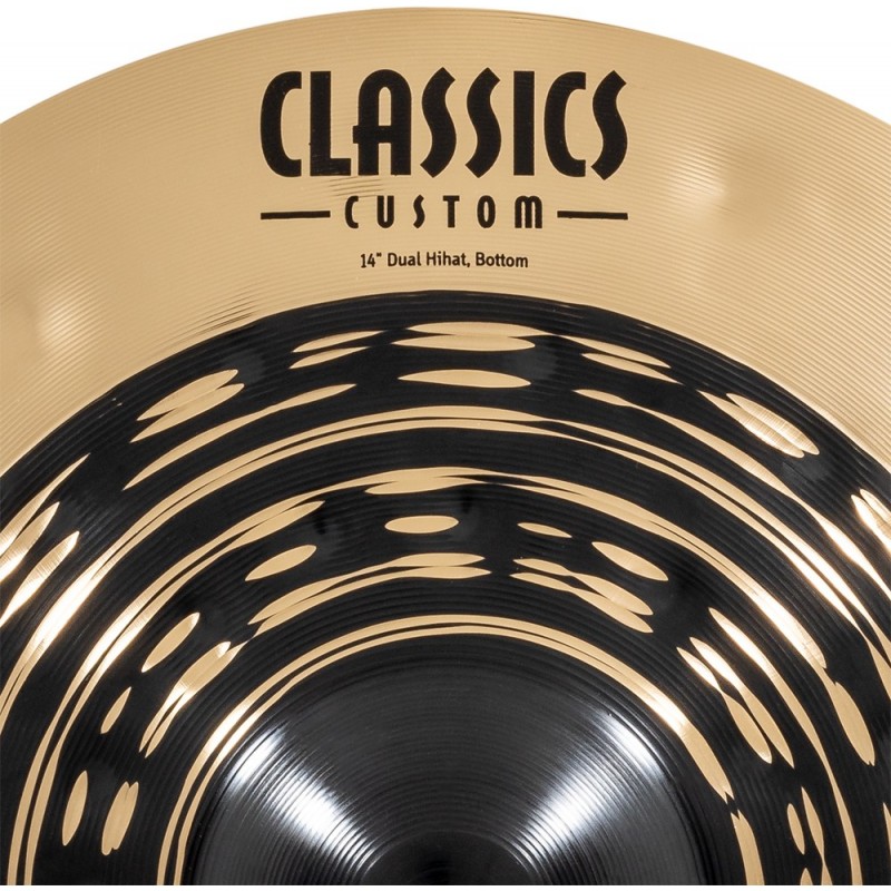Meinl Cymbals CC14DUH - Talerz perkusyjny typu Hi-hat Classics Custom Dual - 10 - Hi-hat - Meinl Cymbals CC14DUH - Talerz perkus