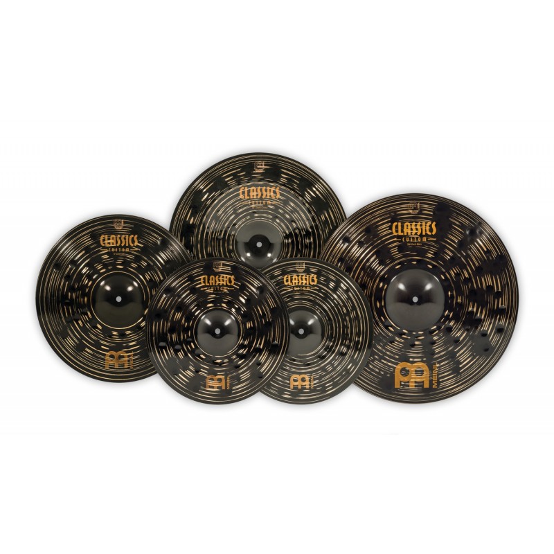 Meinl Cymbals CCD-CS1 - Zestaw talerzy perkusyjnych Classics Custom Dark - 2 - Komplety talerzy perkusyjnych - Meinl Cymbals CCD