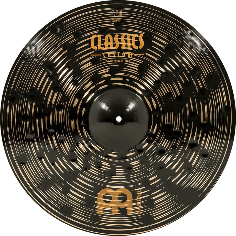 Meinl Cymbals CC22DACR - Talerz perkusyjny typu Crash/Ride 22" Classics Custom Dark - 1 - Crash - Meinl Cymbals CC22DACR - Taler