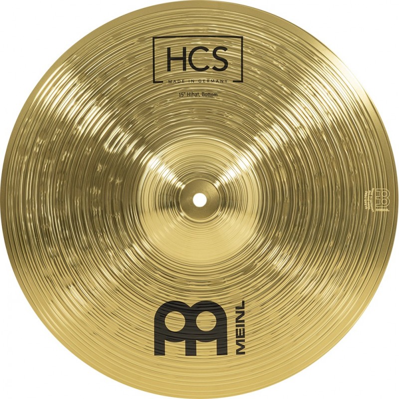 Meinl Cymbals HCS15H - Talerz perkusyjny typu Hi-hat 15" HCS - 8 - Hi-hat - Meinl Cymbals HCS15H - Talerz perkusyjny typu Hi-hat
