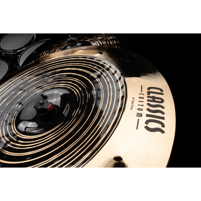 Meinl Cymbals CC18DUCH - Talerz perkusyjny typu China 18" Classics Custom Dual - 8 - China - Meinl Cymbals CC18DUCH - Talerz per