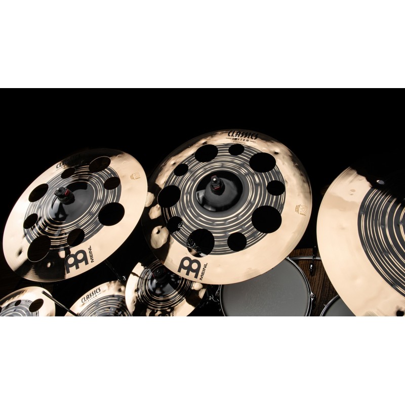 Meinl Cymbals CC18DUTRC - Talerz perkusyjny typu Crash 18" Classics Custom Dual Trash - 7 - Crash - Meinl Cymbals CC18DUTRC - Ta