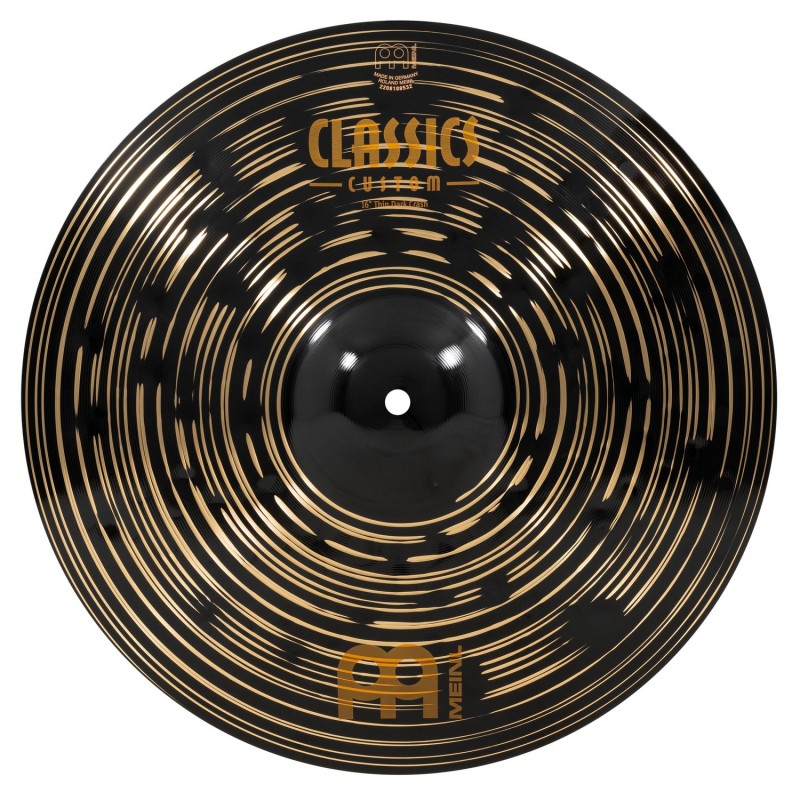 Meinl Cymbals CC16TDAC - Talerz perkusyjny typu Crash 16" Classics Custom Dark Thin - 1 - Crash - Meinl Cymbals CC16TDAC - Taler