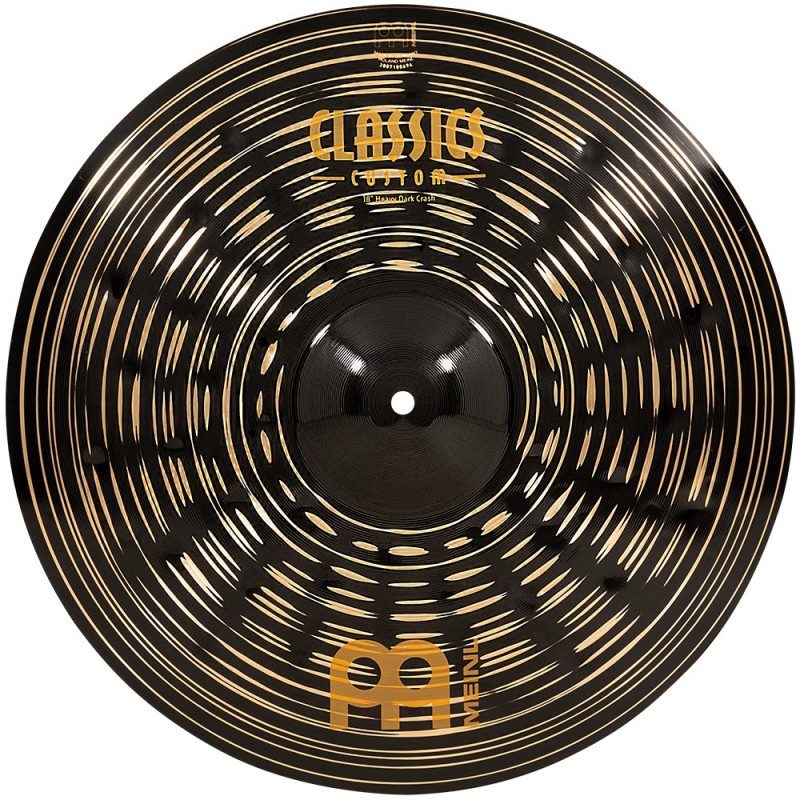 Meinl Cymbals CC18HDAC - Talerz perkusyjny typu Crash 18" Classics Custom Dark Heavy - 1 - Crash - Meinl Cymbals CC18HDAC - Tale