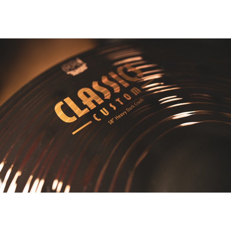 Meinl Cymbals CC18HDAC - Talerz perkusyjny typu Crash 18" Classics Custom Dark Heavy - 8 - Crash - Meinl Cymbals CC18HDAC - Tale