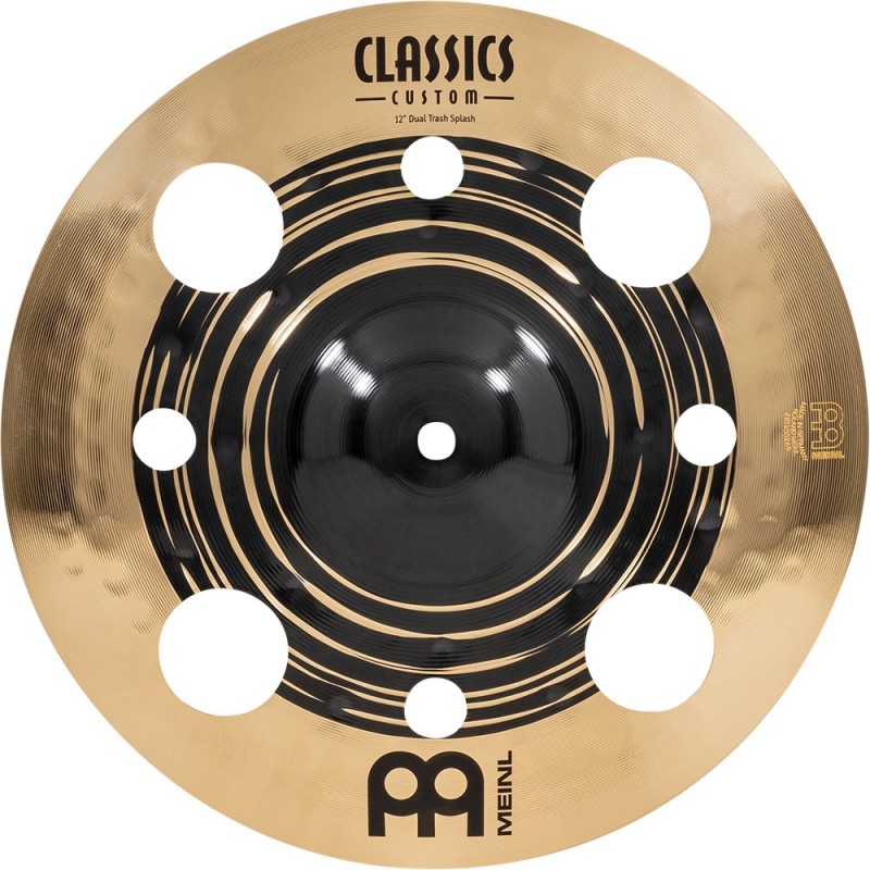 Meinl Cymbals CC12DUTRS - Talerz perkusyjny typu Splash 12" Classics Custom Dual Trash - 1 - Splash - Meinl Cymbals CC12DUTRS - 