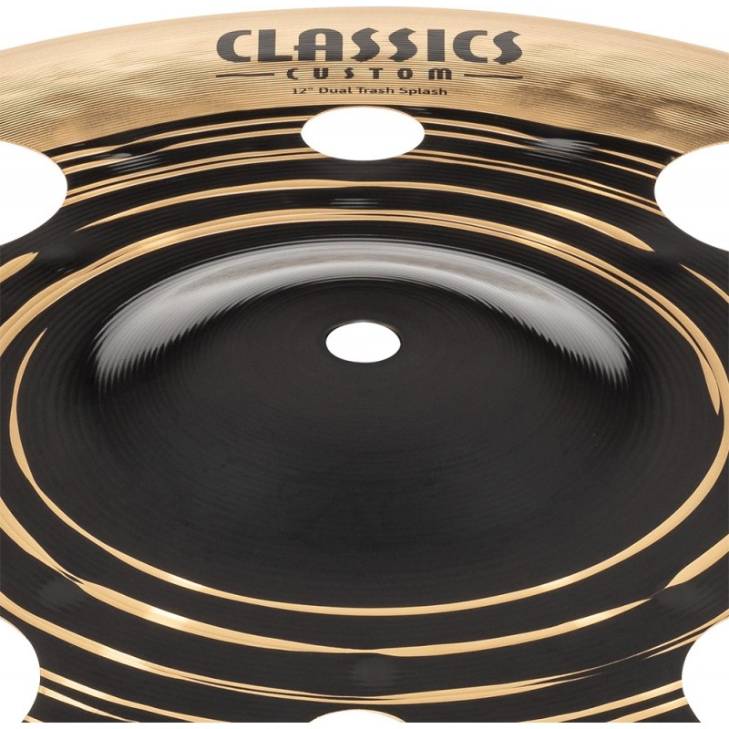Meinl Cymbals CC12DUTRS - Talerz perkusyjny typu Splash 12" Classics Custom Dual Trash - 5 - Splash - Meinl Cymbals CC12DUTRS - 