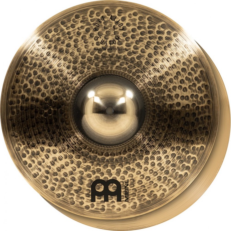 Meinl Cymbals PAC15MTH - Talerz perkusyjny typu Hi-hat 15" Pure Alloy Custom Medium Thin - 1 - Hi-hat - Meinl Cymbals PAC15MTH -