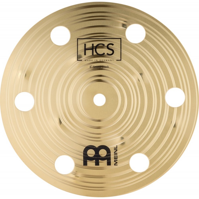 Meinl Cymbals HCS80246SM - Zestaw talerzy perkusyjnych 8"/10"/12"/14"/16" HCS Smack Stack - 5 - Komplety talerzy perkusyjnych - 