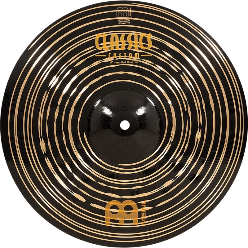 Meinl Cymbals CC14HDAH - Talerz perkusyjny typu Hi-hat 14" Classics Custom Dark - 5 - Hi-hat - Meinl Cymbals CC14HDAH - Talerz p
