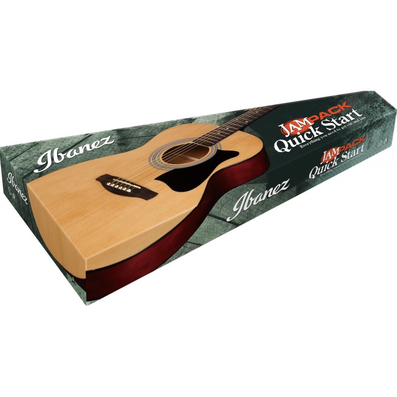Ibanez VC50NJP-OPN - Zestaw z gitarą akustyczną Acoustic Jam Pac - 12 - Zestawy gitarowe - Ibanez VC50NJP-OPN - Zestaw z gitarą 